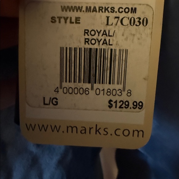 NWT Denver Hayes size large royal Blue Suede Women's Jacket - Picture 5 of 11